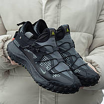 Зимові Чоловічі Кросівки Nike ACG Mounth Low Zip Black / Найк АCГ Моунт Зіп Низькі Чорні, фото 3
