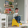 Дитячий табурет IKEA TROGEN 803.715.20 Жовтий, фото 6