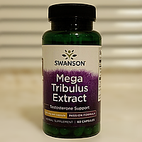 Swanson Mega Tribulus Extract 60 капсул свансон трибулус экстракт