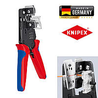 Knipex 12 12 10 Стриппер прецизионный для удаления изоляции с фасонными ножами.