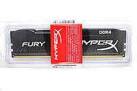 Оперативная память Kingston HyperX DDR4-2400 8192MB PC4-19200 Fury Black (HX424C15FB2/8)