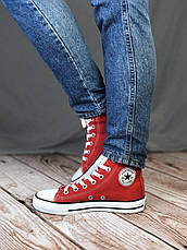 Жіночі кеди Converse Chuck Taylor All-Star Ox High-Top Red M9613, фото 3