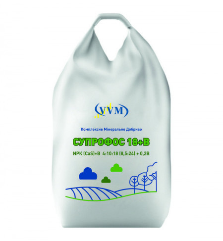 Cупрофос 18 NPK (Ca, S) 4-10-18 (9-25) біг-бег 500 кг