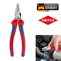 Пресс-клещи для обжима контактных гильз Knipex 97 72 180.