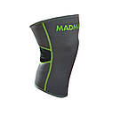 Наколінник MadMax MFA-294 Zahoprene Knee Support Dark Grey/Green (1шт.) M, фото 2