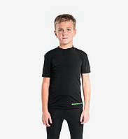 Футболка компресійна Berserk Sport Martial Fit Kids Чорний 4XS