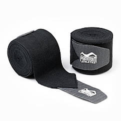 Бинти для боксу Phantom Impact Black 400cm. (4м.)