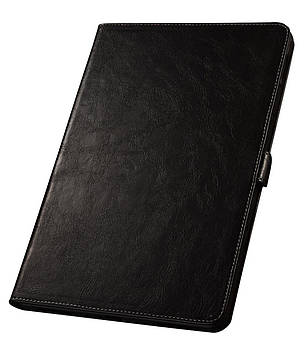 Чохол для Xiaomi Pad 5 pro з натуральної шкіри протиударний вологостійкий книжка з підставкою "GRAVITY" Чорний