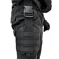 Тактическая платформа на Ногу с Системой Molle для Крепления Итог BroniQ Oxford 1200D Черный