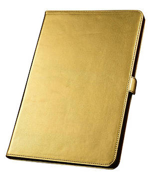 Чохол для Xiaomi Pad 5 pro з натуральної шкіри протиударний вологостійкий книжка з підставкою "GRAVITY" Золотий