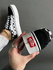 Жіночі кеди Vans Old Skool Mix Checker Black White Platform ALL13346, фото 3