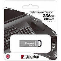 Флеш пямять256Gb Kingston USB 3.2 DT Kyson Silver/Black