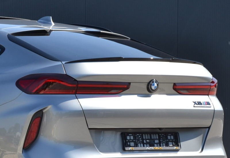 Спойлер BMW X6 G06 тюнінг обвіс сабля стиль M Sport (повнотілий, пластик, глянц)
