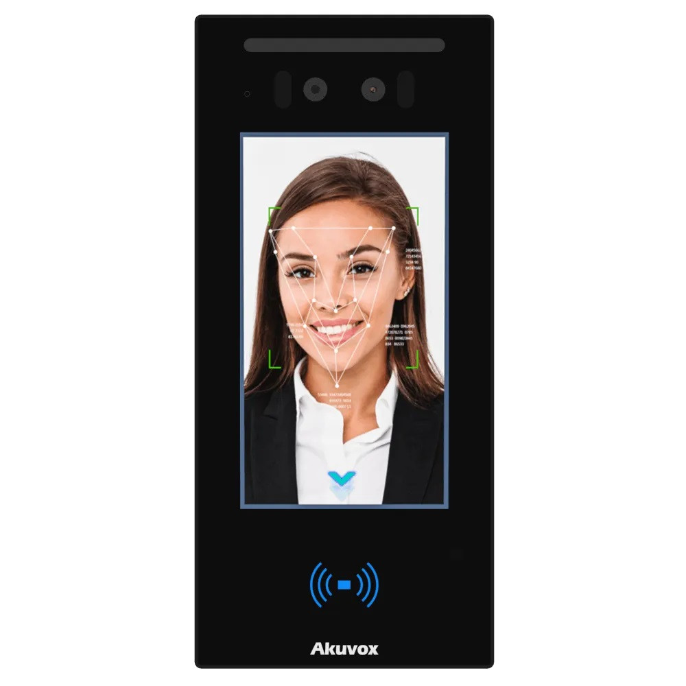Термінал контролю доступу Akuvox A05C (розпізнавання облич, NFC, BLE), фото 1