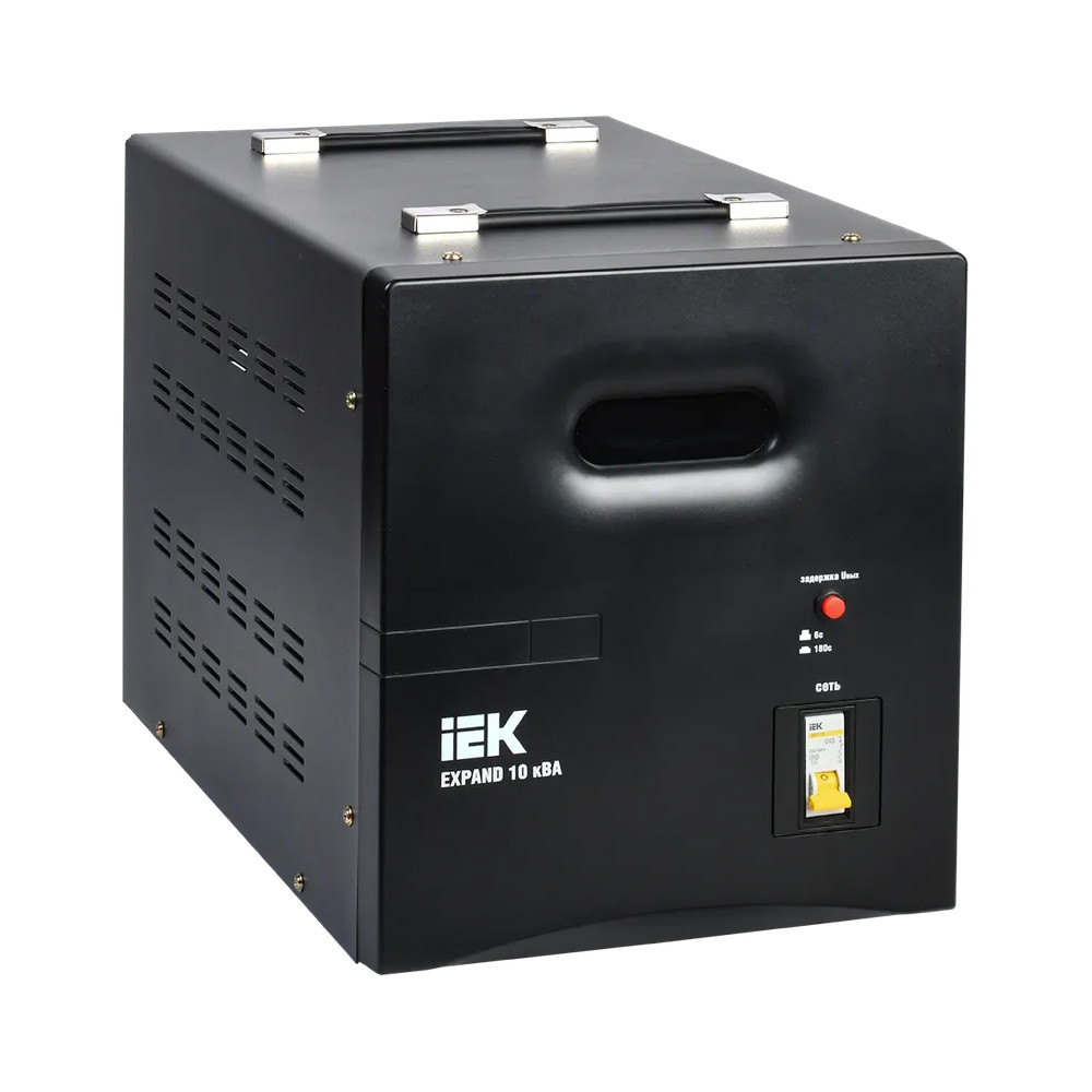 Стабілізатор напруги переносний EXPAND 10 кВА IEK, фото 1