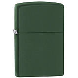 Запальничка Zippo Regular Green Matte 221, фото 2