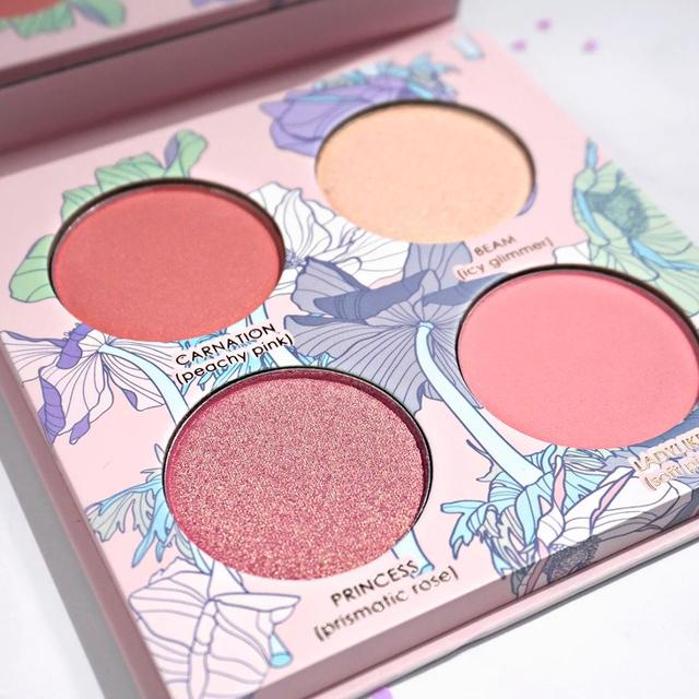 Seraphine Botanicals Geranium + Glow - Blush & Highlight Palette