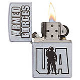 Запальничка Zippo 205 Аrmed Forces 205 AFU, фото 2