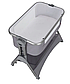 Дитяче ліжечко CARRELLO Aria CRL-15501 (2 in1) Cloud Grey, сіра, фото 4