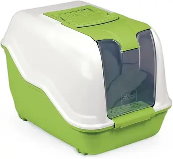 Туалет-бокс для кішок із фільтром MPS NETTA 54x39x40 см Зелений
