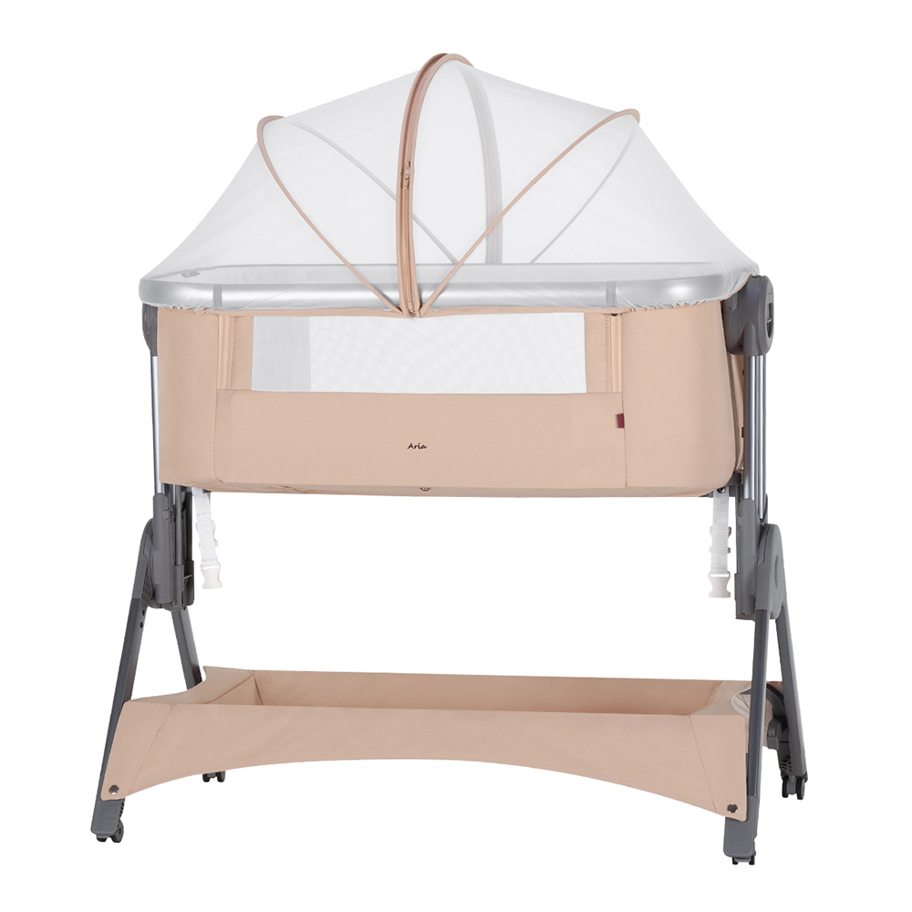 Дитяче ліжечко CARRELLO Aria CRL-15501 (2 in1) Sand Beige, бежева