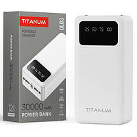 Повербанк Videx 30000mAh TITANUM OL03 White, TPB-OL03-W