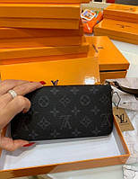 Louis Vuitton кошелек Grey monogram + коробка LV 9819