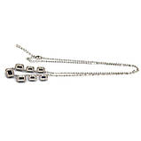 Кольє. Натуральний сапфір. Срібло 925., фото 3