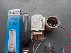Комплект Днат 100W Дросель 100вт+ІЗУ+патрон+лампа