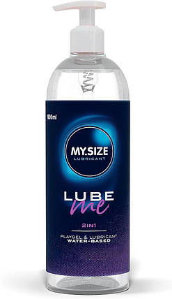 Лубрикант на водній основі з алое вера My.Size Lube Me 2-в-1, фото 3