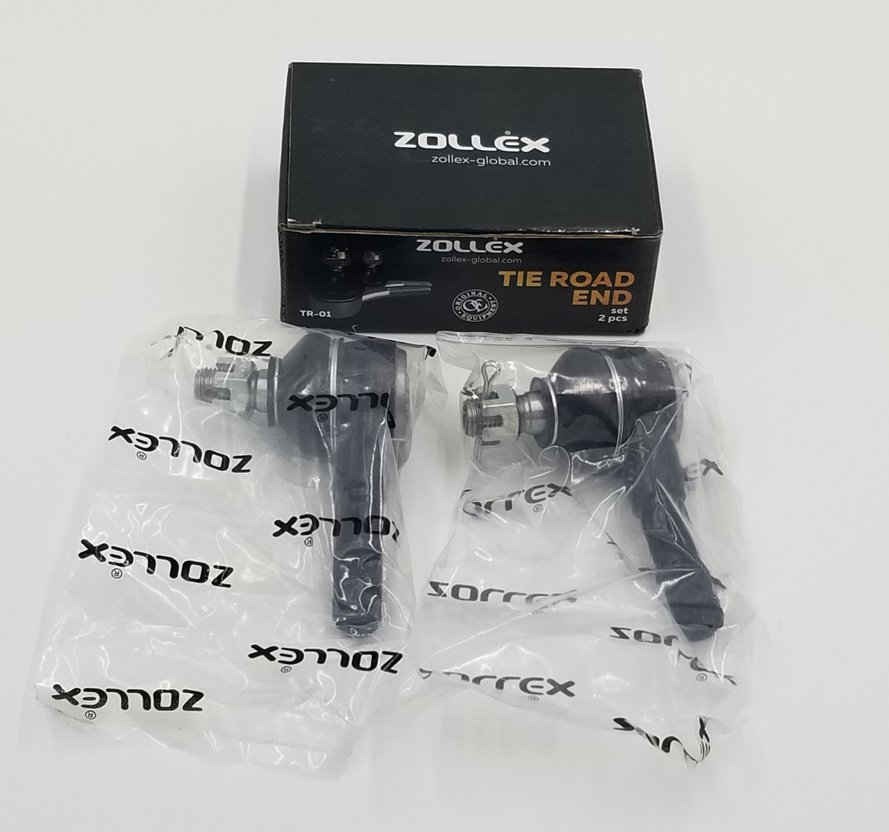 Наконечники рульових тяг ВАЗ 2101-07 короткі (комплект 2-шт) Zollex Польща