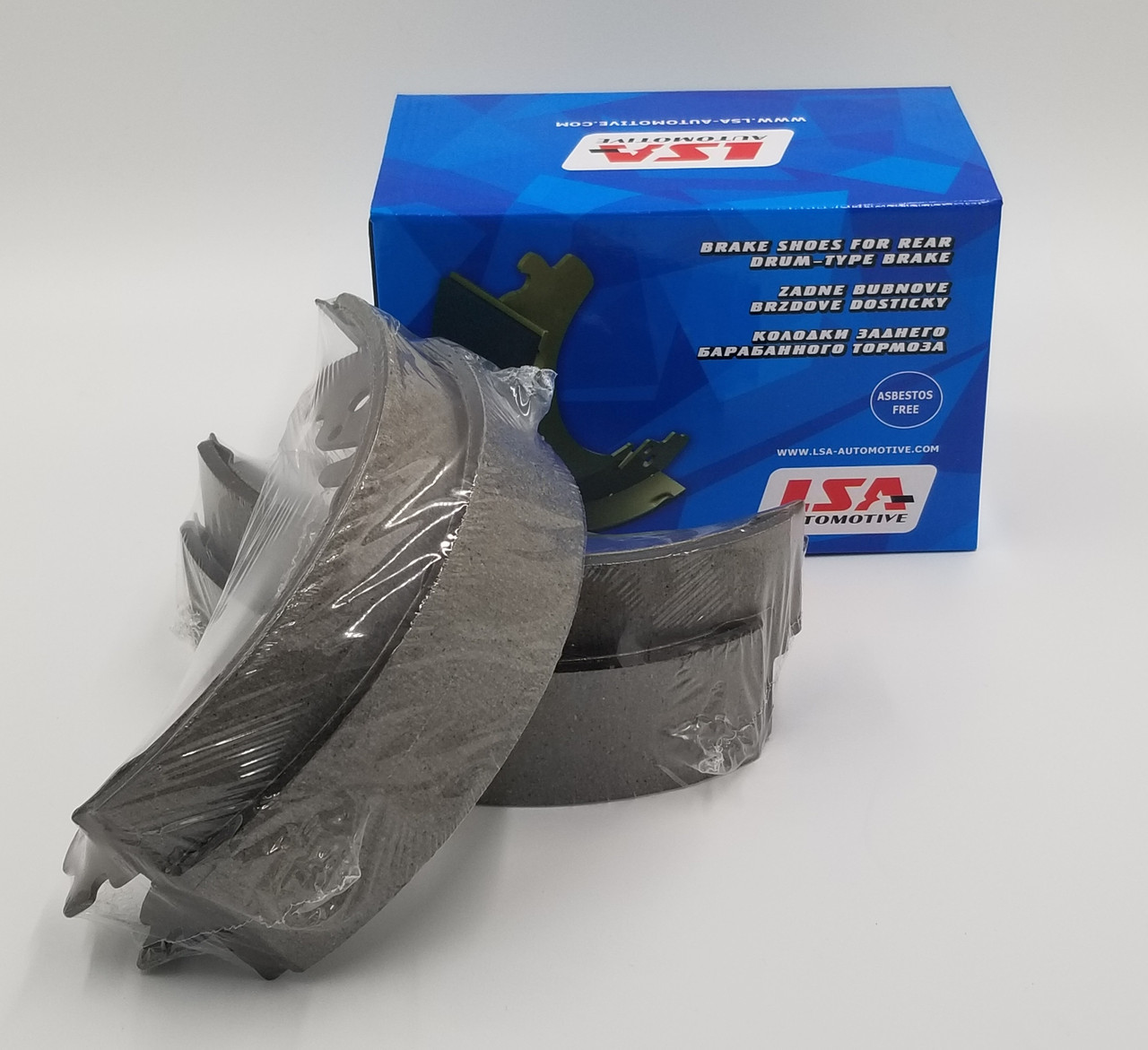 Колодки гальмівні ВАЗ 2101-07 задні LSA Словаччина, фото 1