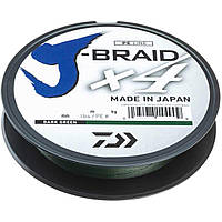 Шнур Daiwa J-Braid X4E 270m Dark Green #1.5/0,17mm 8,4kg