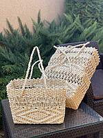 Сумки плетені для флористики ОПТ-торгівлі.