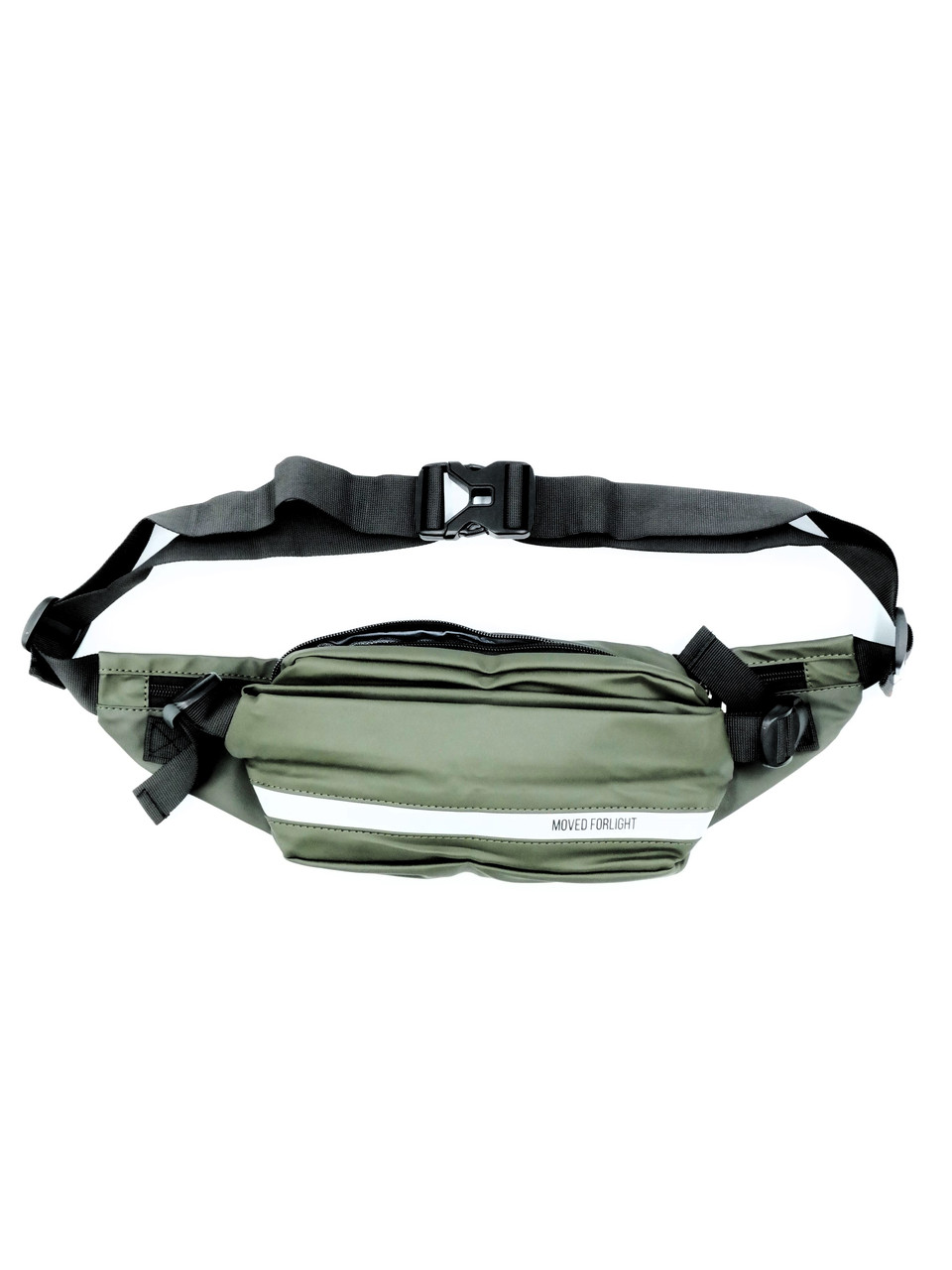 Сумка кросс-боді (бананка) 25 х 13 х 8 см Weatro Хакі ssch-kit-0083, фото 1