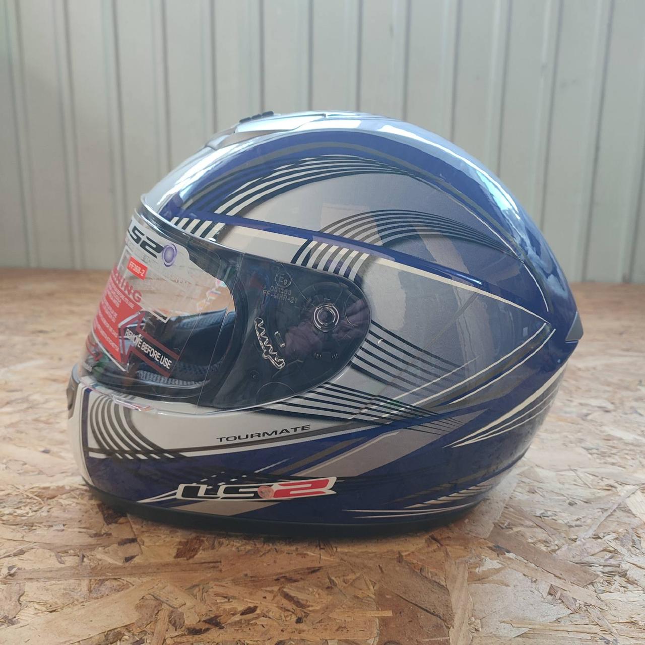 Шолом інтеграл LS-2 синій глянець Акція Розпажу, фото 1