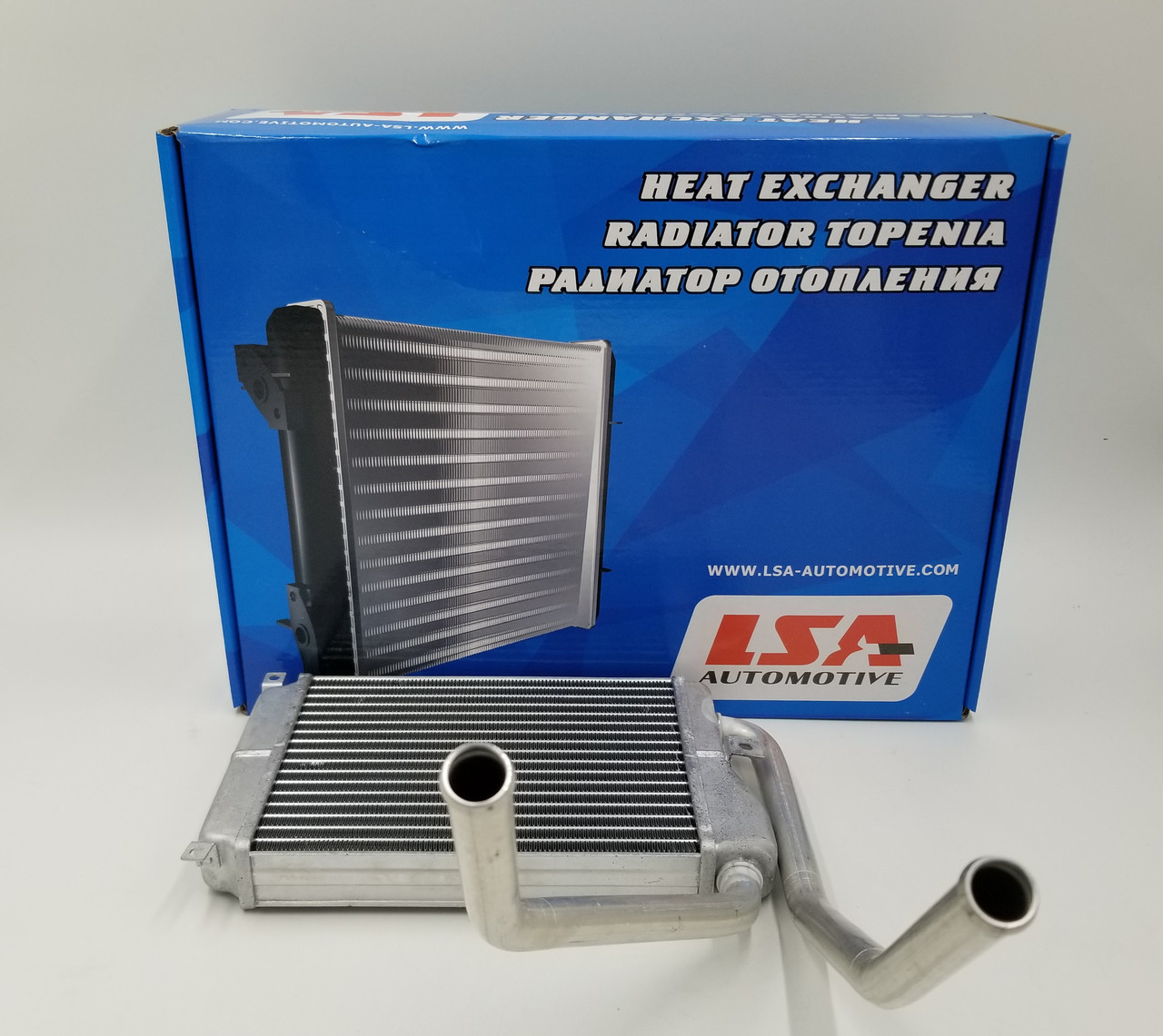 Радіатор пічки Нексія (нового зразка, після 2007 р.) LSA Словаччина, фото 1