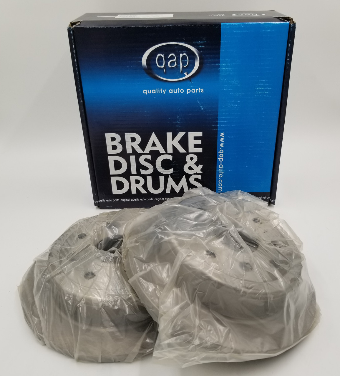 Диски гальмівні задні Лачетті (комплект 2-шт) QAP Польща, фото 1