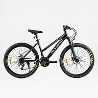Спортивный стальной велосипед Corso "Olympic" 26 дюймов рама 17" SunRun 21 скорость