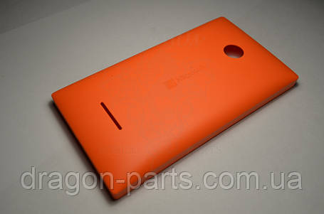 Задня кришка Microsoft Lumia 435 помаранчева оригінал , 02508V0, фото 2