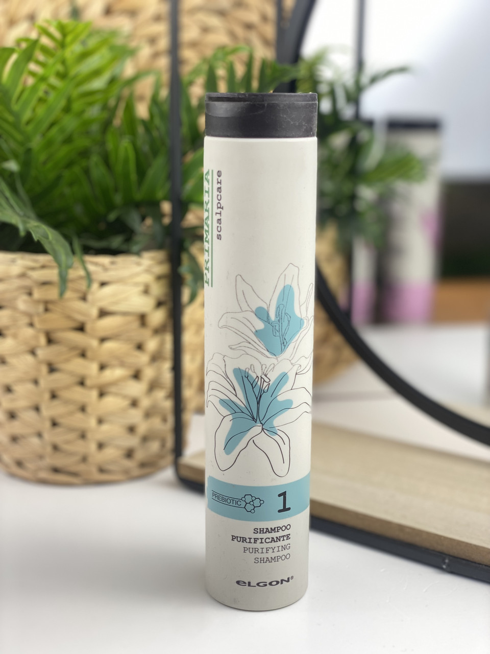 Шампунь проти лупи та себуму з цинком глюконатом Elgon Primaria Purifying Shampoo 250мл