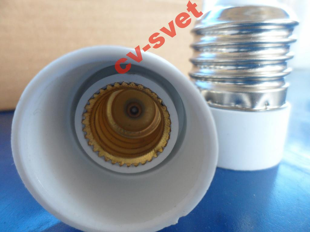 Адаптер Патрон перехідник E27-E14 4A LM115, фото 1