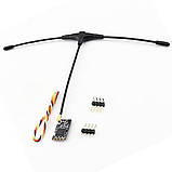 Приймач Receiver відкритий RC-канал BAYCK ExpressLRS 915MHz NANO Black для FPV коптера, дрона радіомайстер, фото 4