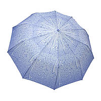 Зонт женский SL #016051 полуавтомат 10 спиц "капли дождя"