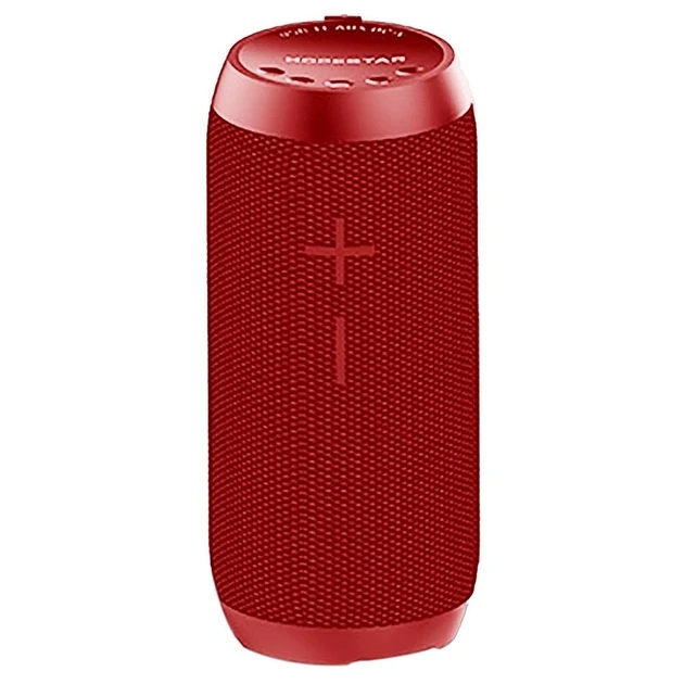 Портативна бездротова Bluetooth колонка Hopestar P7 Потужна колонка з гарним звуком Червона