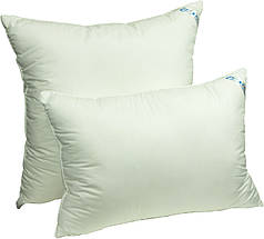 Подушка 40х60 лебединий пух, чохол тик