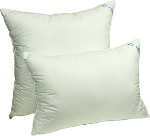 Подушка 60х60 лебединий пух, чохол мікрофібра, фото 1