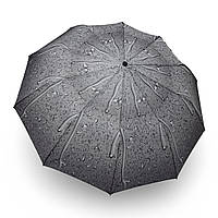 Зонт женский SL #016055 полуавтомат 10 спиц "капли дождя"