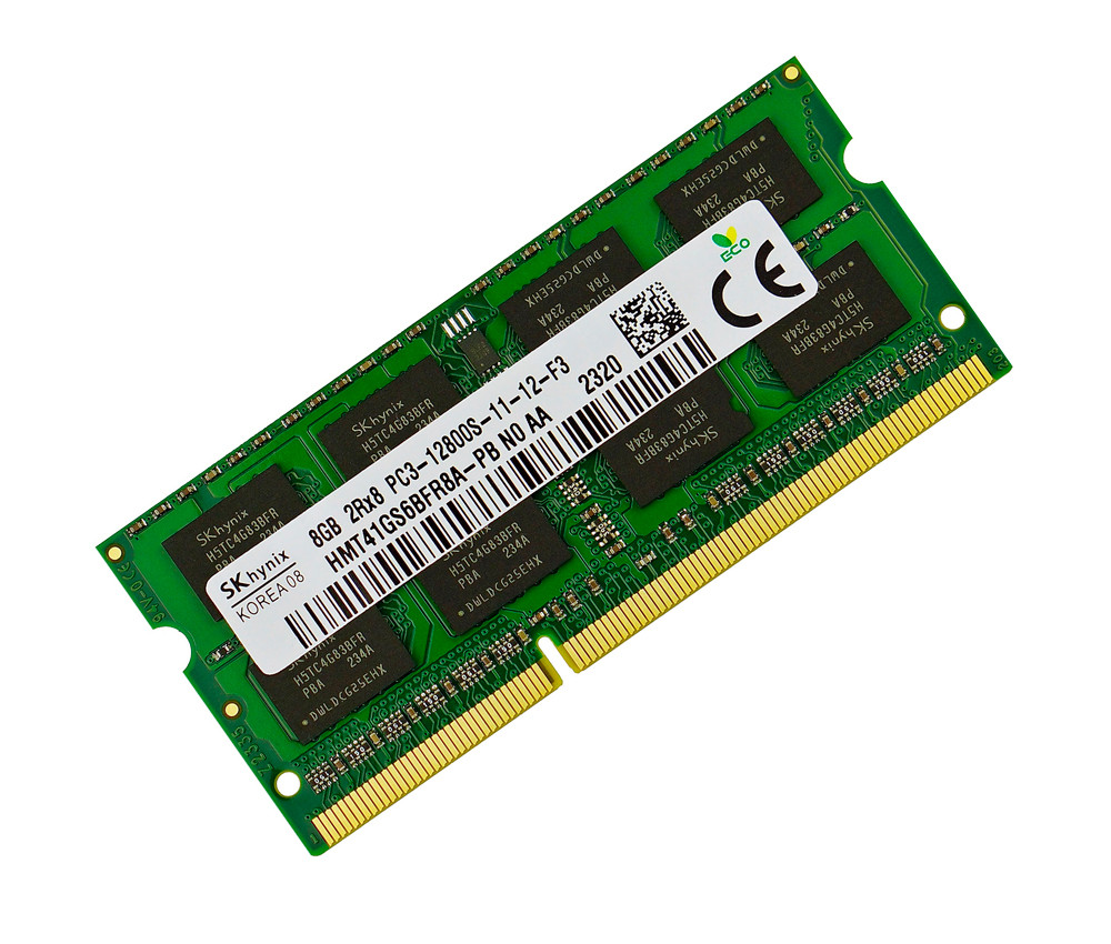 Оперативна пам'ять DDR3 1600 8GB PC3-12800s для ноутбука SODIMM SK hynix HMT41GS6BFR8A