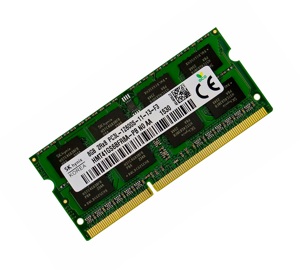 Оперативна пам'ять DDR3L 1600 8GB PC3L-12800s для ноутбука SODIMM SK hynix HMT41GS6BFR8A-PB